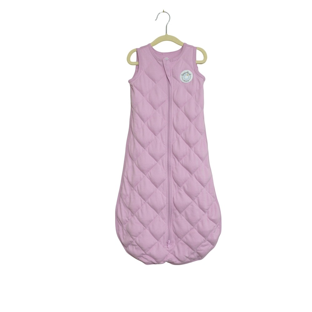 NEW Dreamland Baby Dream Weighted Sleep Sack Pink Size M 6-12 Months 15-24 lbs